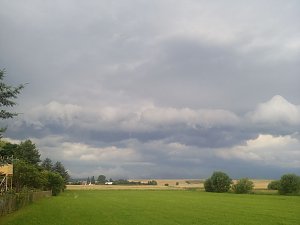 Unwetter &uuml;ber Bleicherode