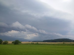 Unwetter &uuml;ber Bleicherode