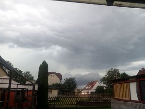 Unwetter &uuml;ber Bleicherode