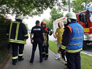 Einsatz im Seniorenzentrum