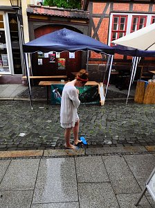 Veganes Stra&szlig;enfest auf der Kurzen Meile