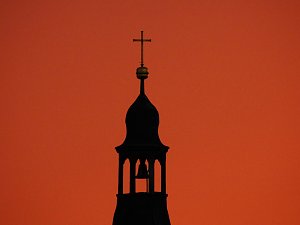Rote Stunde am Nordh&auml;user Abendhimmel