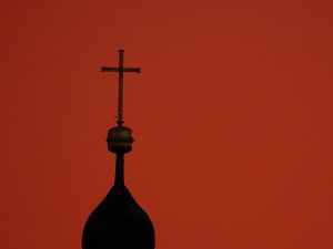 Rote Stunde am Nordh&auml;user Abendhimmel