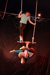 Zirkus macht stark - 55 Kinder konnten diese Woche im Zappelini Zelt ihr eigenes St&uuml;ck proben