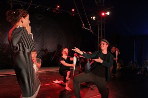 Zirkus macht stark - 55 Kinder konnten diese Woche im Zappelini Zelt ihr eigenes St&uuml;ck proben