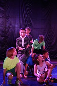 Zirkus macht stark - 55 Kinder konnten diese Woche im Zappelini Zelt ihr eigenes St&uuml;ck proben