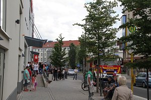 Einsatz in der Nordh&auml;user Marktpassage