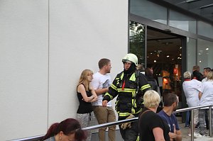 Einsatz in der Nordh&auml;user Marktpassage