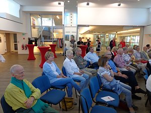 Vernissage in der Galerie der Kreissparkasse Nordhausen