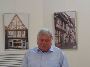 Vernissage in der Galerie der Kreissparkasse Nordhausen