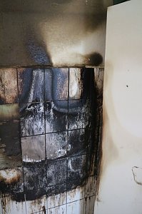 Brand in der "Frohen Zukunft" in Nordhausen