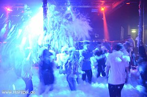 Schaumparty in der Webe