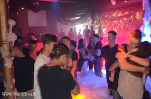 Schaumparty in der Webe