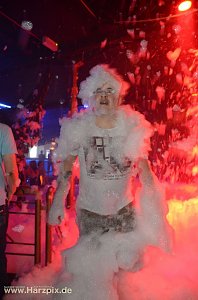 Schaumparty in der Webe