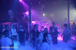 Schaumparty in der Webe