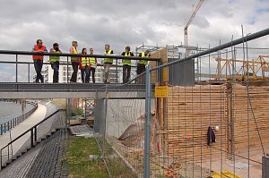 Geotechnik-Studierende der Hochschule Nordhausen auf Exkursion