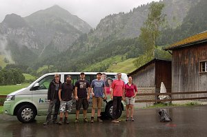 Geotechnik-Studierende der Hochschule Nordhausen auf Exkursion