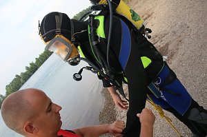 W&uuml;rzburger Feuerwehr &uuml;bte in Nordhausen