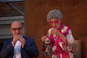 Peter Blei im "Sketch Club" - Irmgard von Topf & Klaus-Dieter Henkel pr&auml;sentierten ihr neues Programm