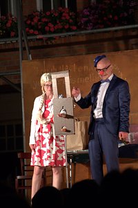 Peter Blei im "Sketch Club" - Irmgard von Topf & Klaus-Dieter Henkel pr&auml;sentierten ihr neues Programm