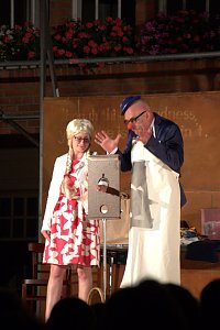 Peter Blei im "Sketch Club" - Irmgard von Topf & Klaus-Dieter Henkel pr&auml;sentierten ihr neues Programm