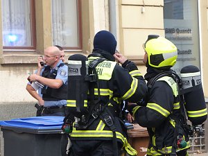 Wohnungsbrand mit vier Verletzten