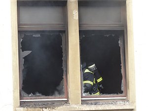Wohnungsbrand mit vier Verletzten
