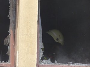 Wohnungsbrand mit vier Verletzten