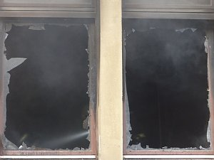 Wohnungsbrand mit vier Verletzten