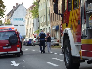 Wohnungsbrand mit vier Verletzten