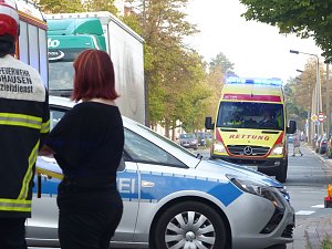 Wohnungsbrand mit vier Verletzten