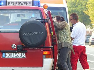 Wohnungsbrand mit vier Verletzten