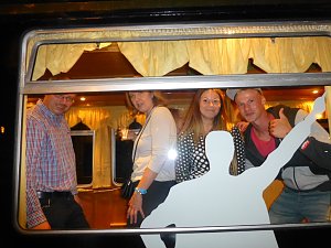 Mit Ronald G&auml;&szlig;lein auf Tour