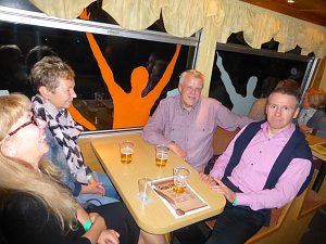 Mit Ronald G&auml;&szlig;lein auf Tour