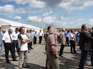 Spatenstich Weiterbau A 71