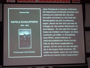 Vortrag im Tabalspeicher