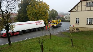 Abgerutscht und eingegraben