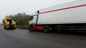 Abgerutscht und eingegraben