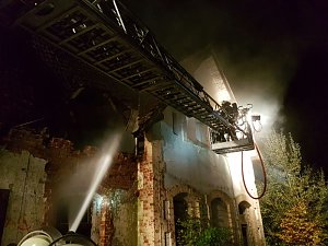 Feuer in Steierbergklinik
