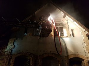 Feuer in Steierbergklinik