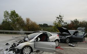 Schwerer Unfall auf der A 38