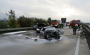 Schwerer Unfall auf der A 38