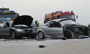 Schwerer Unfall auf der A 38