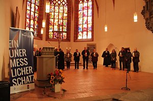 12 Schritte zum 500. Reformationsjubil&auml;um, den ersten tat man heute in der Blasii-Kirche in Nordhausen
