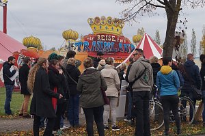 Tiersch&uuml;tzer protestieren gegen Zirkus mit Wildtieren