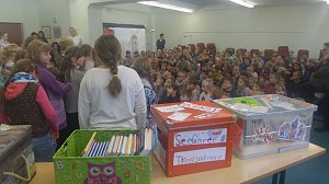 Lesezeit an der Grundschule K&auml;the Kollwitz