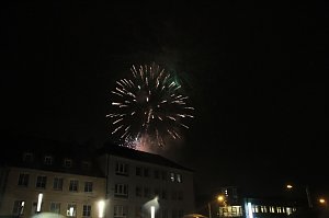 Martini 2016 - Brezeln, Feuerwerk und Schattenspiel