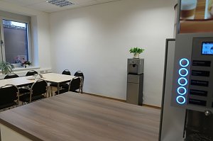 Pause muss auch mal sein - die neue Caf&eacute;teria