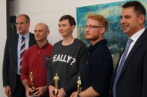 Ehrung der Sportchampions- und botschafter