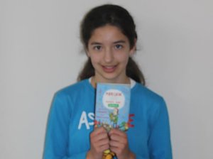 Vorgelesen - Lea-Marie M&uuml;ller (Schulsiegerin beim Vorlesewettbewerb) 